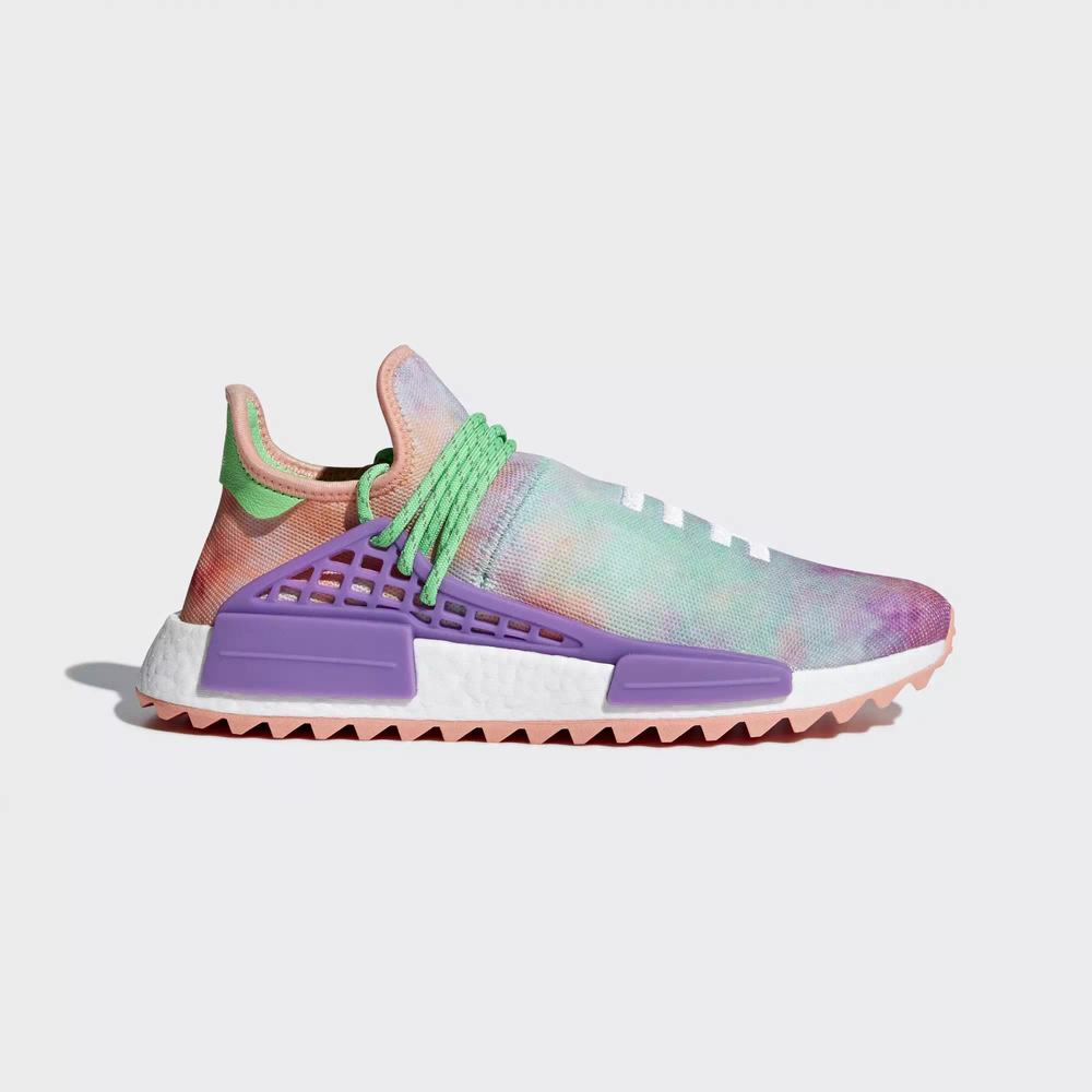 Adidas Pharrell Williams Hu Holi NMD MC Tenis Naranjas Para Hombre (MX-56399)